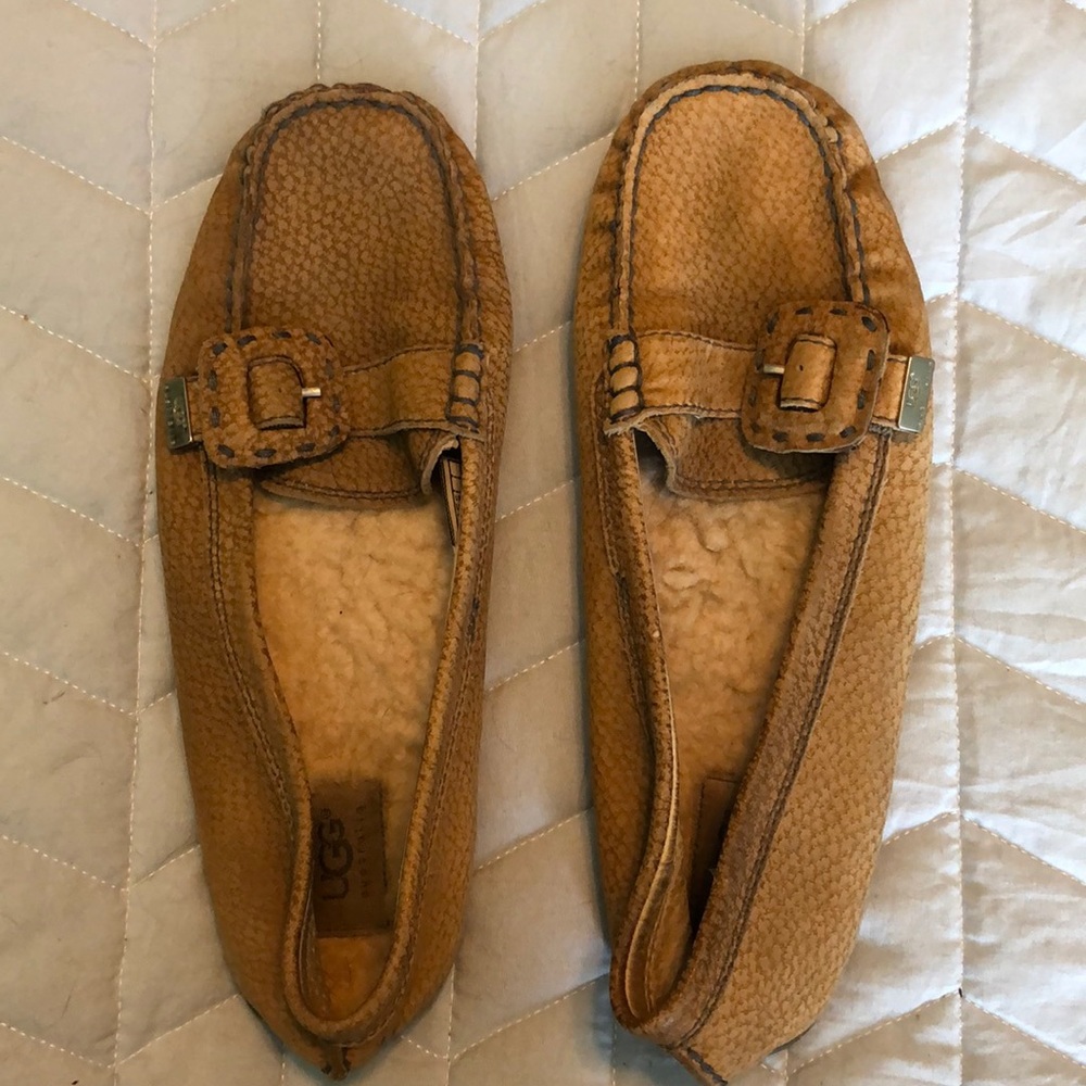 Ugg moccasin style loafers
